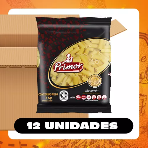 Bulto Primor Pasta Macarrón 1kg