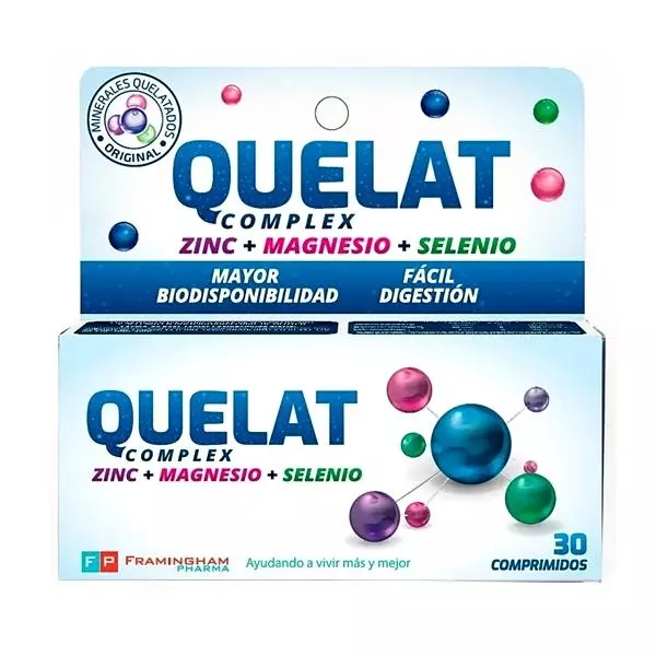 Quelat Complex x 30 Cápsulas.