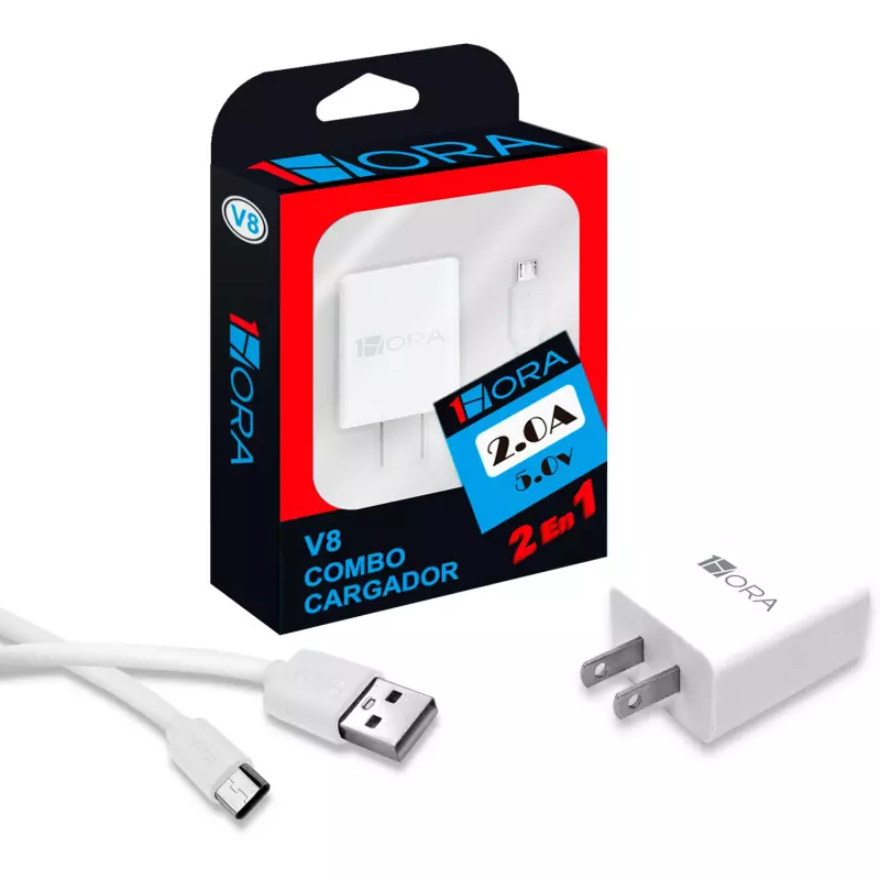 Cargador Completo TIPO V8 GAR064