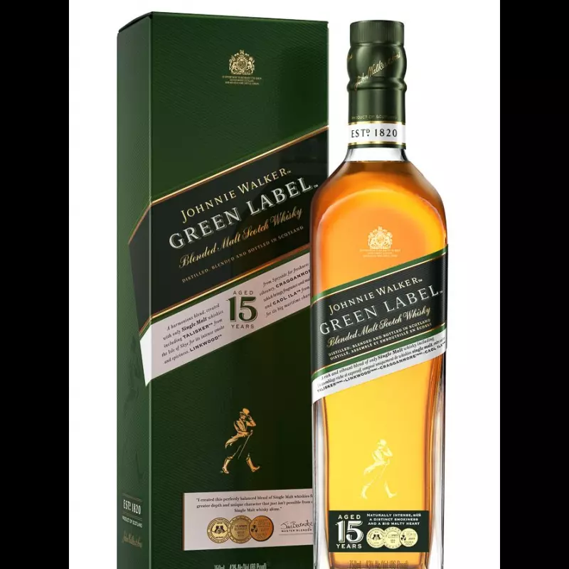 Whisky Johnnie Walker Green label