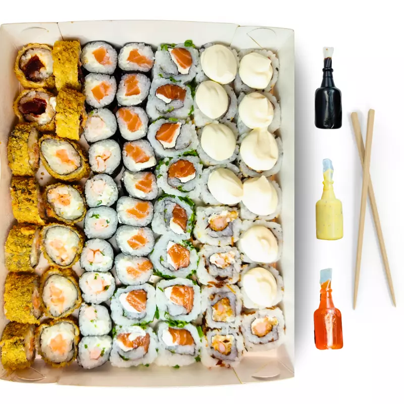 SAPPORO - 60 Peças Makimono