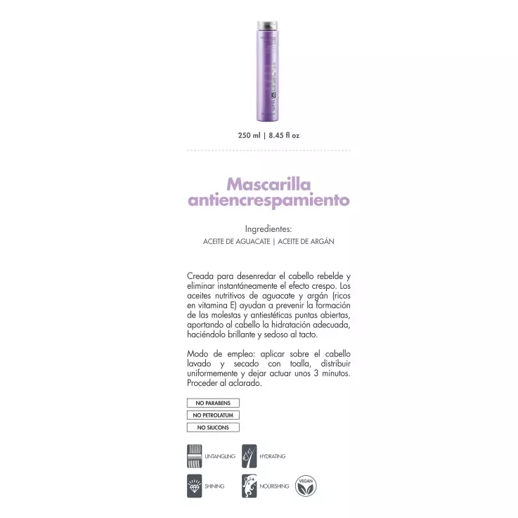 Mascarilla FRIZZ CONTROLLER