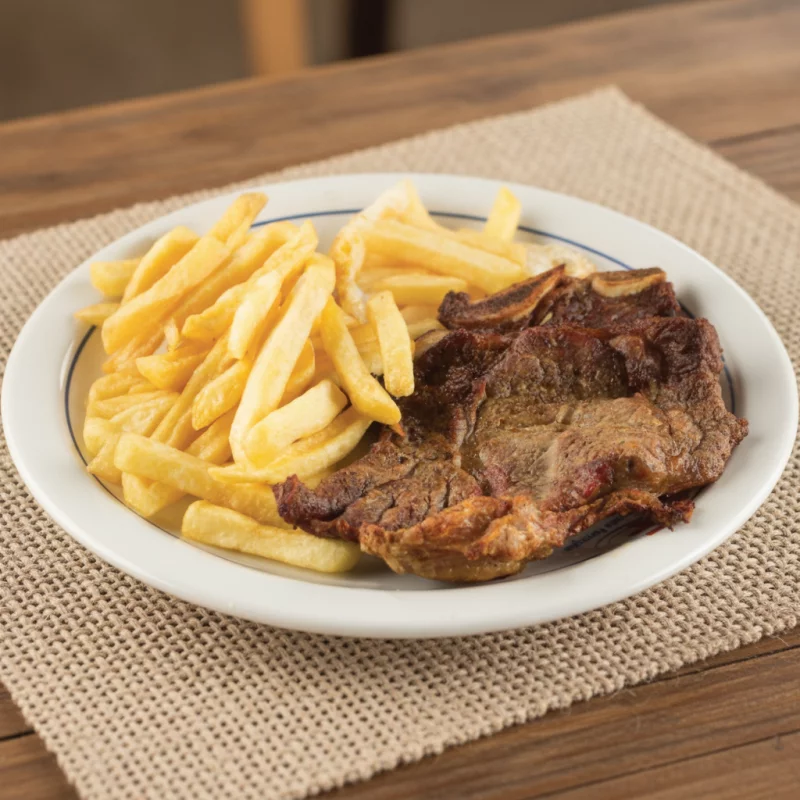 BANDEJA CON CARNE