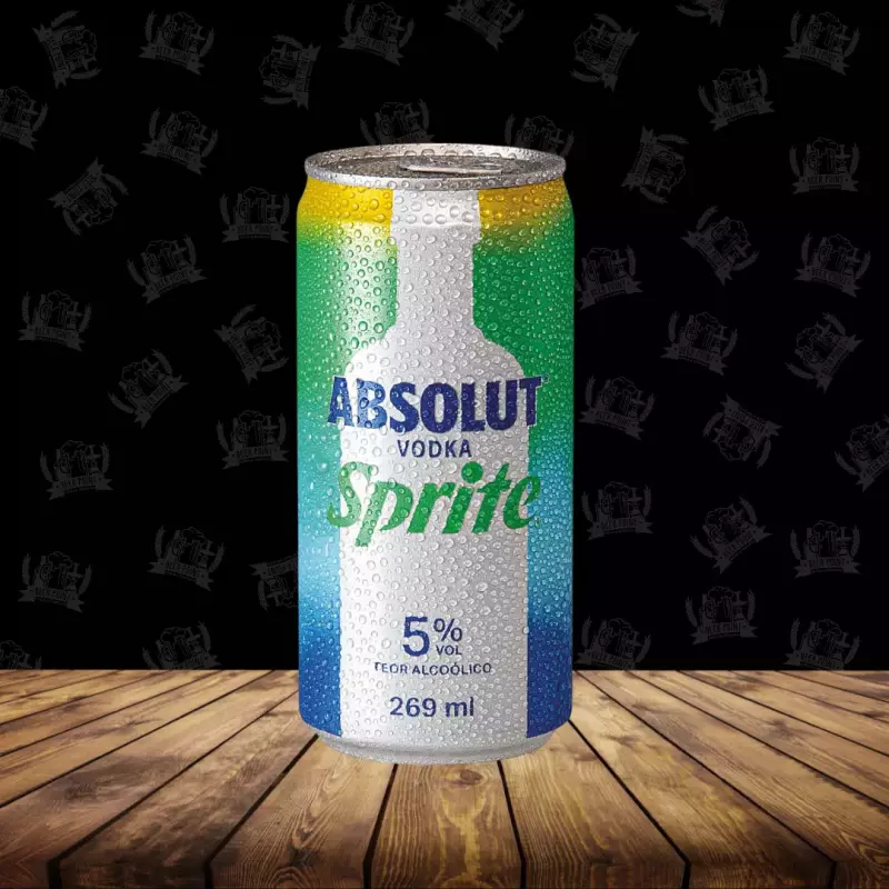 Sprite Absolut Vodka Lata 269ml