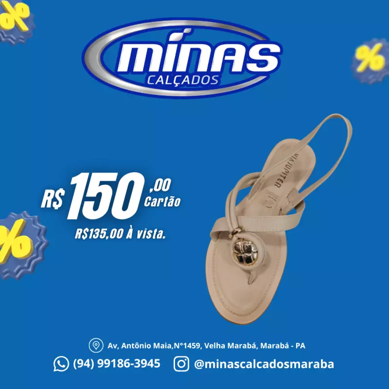 Rasteira Amendoa RF:8168