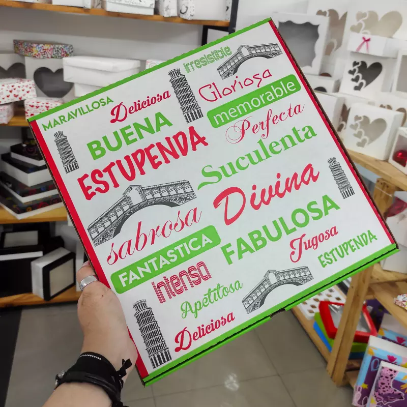 Caja Pizza Tradicional (33x33)