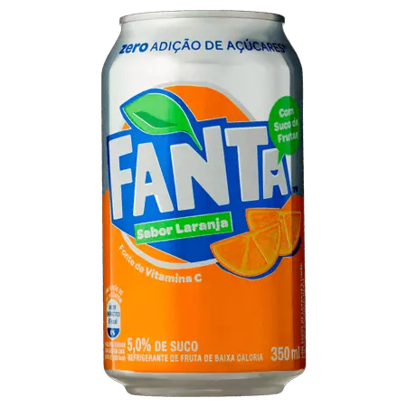 Fanta Laranja Zero 350ML