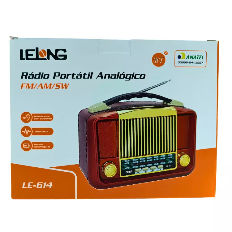 RADIO LELONG FM/BLUETOOTH LE-614