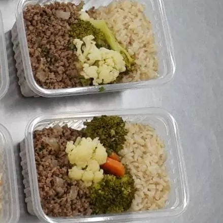 Patinho Moido c/ Arroz Integral