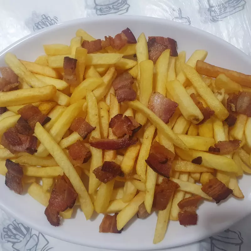 BATATA FRITA C/ BACON