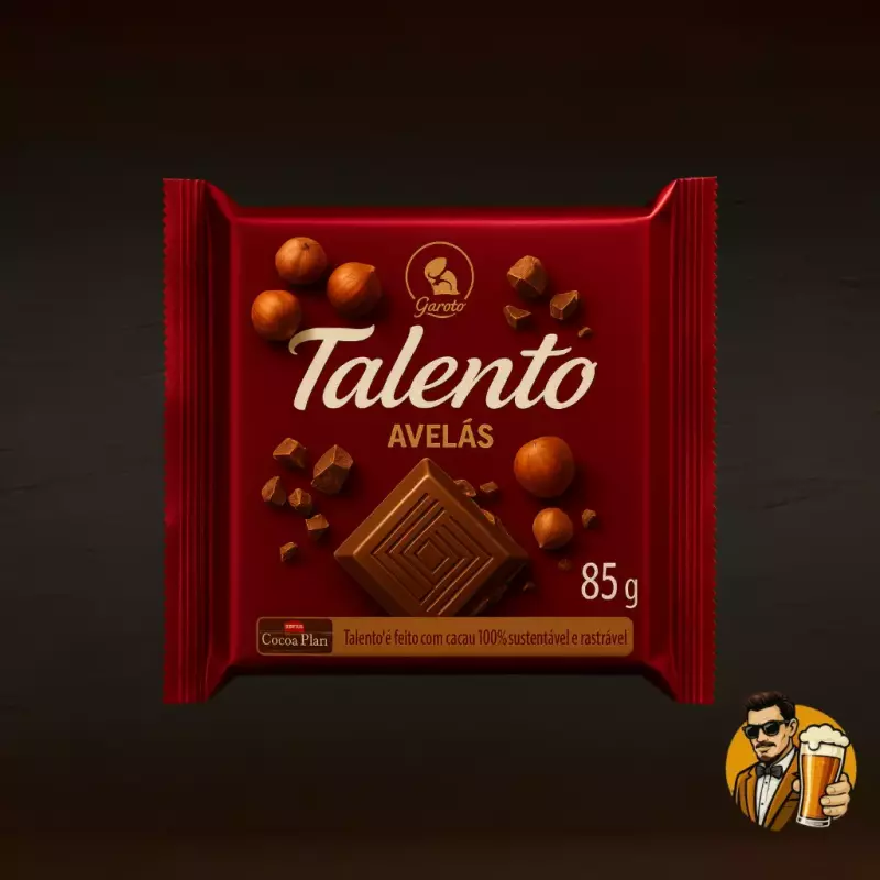 Chocolate talento - avelãs