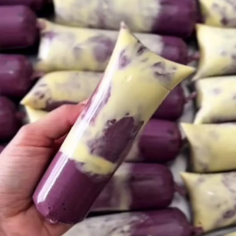 Gelato Açaí com Leite Condensado