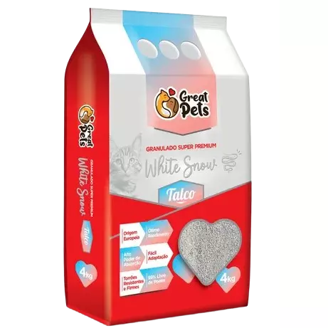 Great Pets White Talco 4Kg