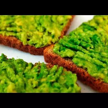 TOSTADAS CON PALTA (2 unidades)