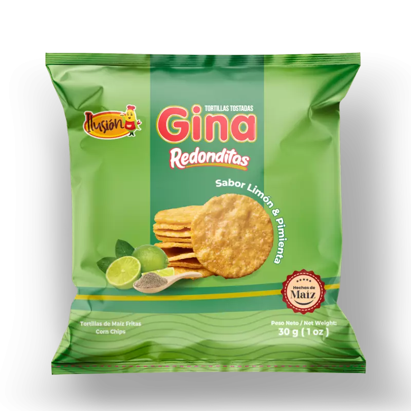 Redondita Gina Limón Pimienta 30g