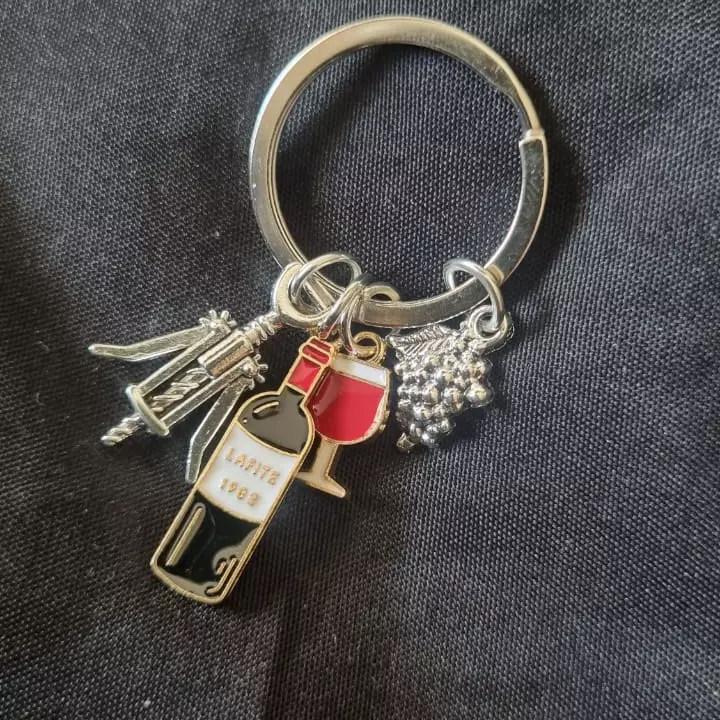 Llavero amantes del vino