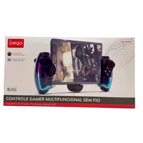 CONTROLE GAMER MULTIFUNÇÃO PG-9777S