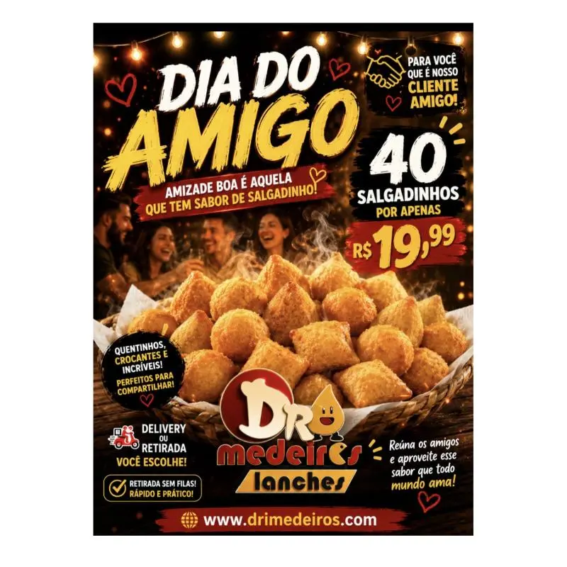 40 salgadinhos mistos
