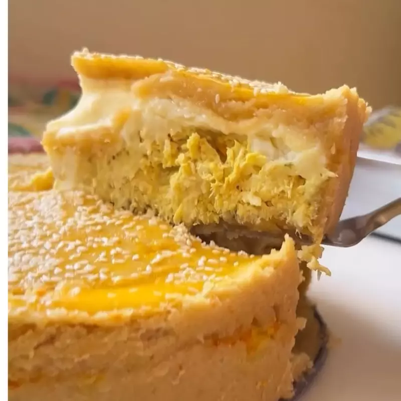 Fatia Torta de Frango com Catupiry