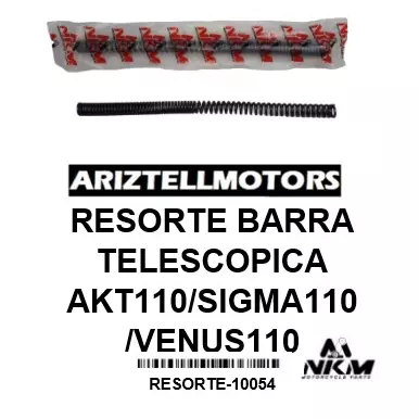 RESORTE BARRA TELESCOPICA AKT110/SI