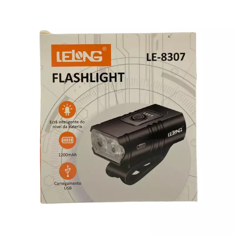 LANTERNA DE BIKE LELONG LE-8307