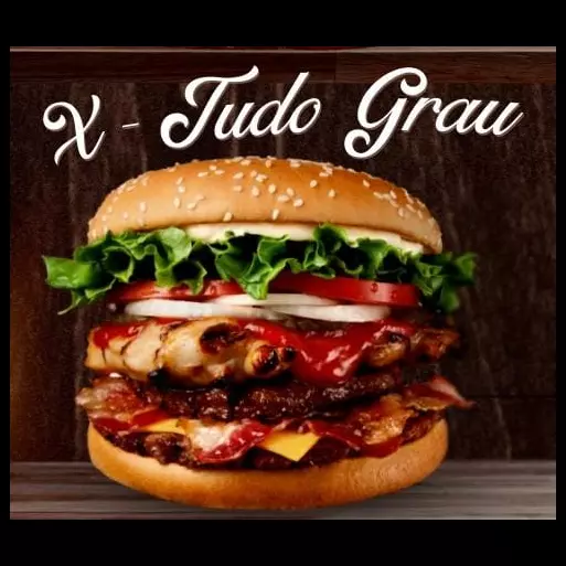 X - TUDO GRAU - ARTESANAL