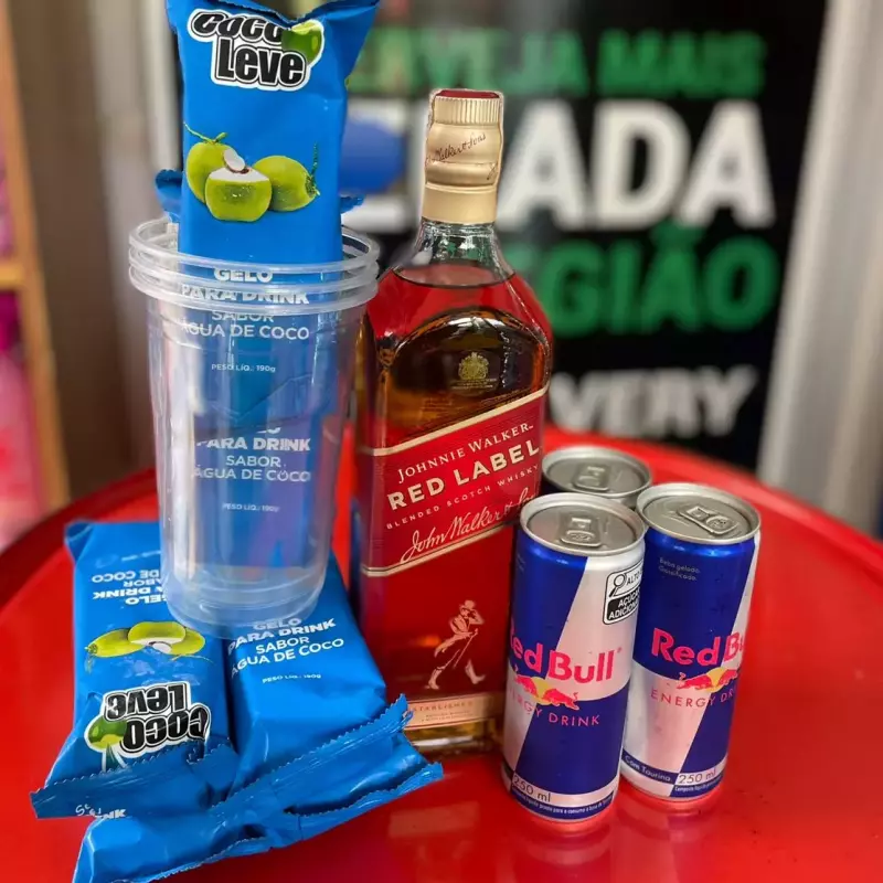 Combo Red Label 1L/ Red bull