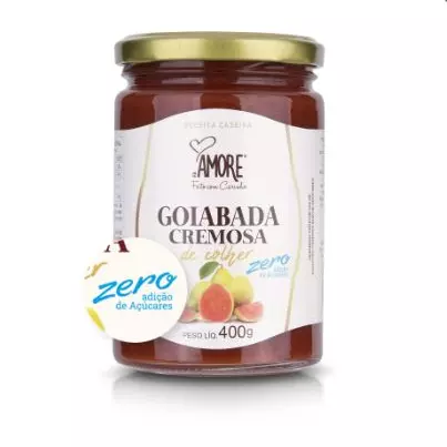 1512 - Goiabada de Colher Zero Açúcar Amore