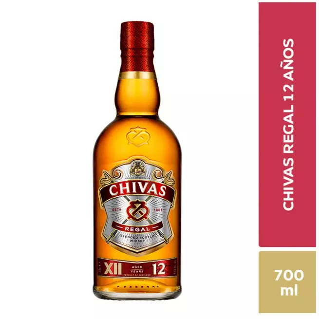 Whisky Chivas Regal 12 años