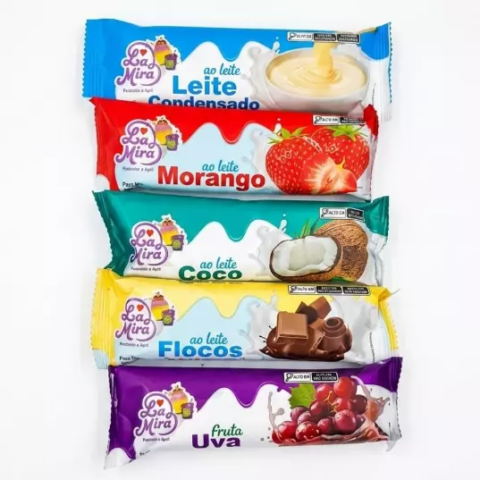 Picolé La Mira Flocos 60g