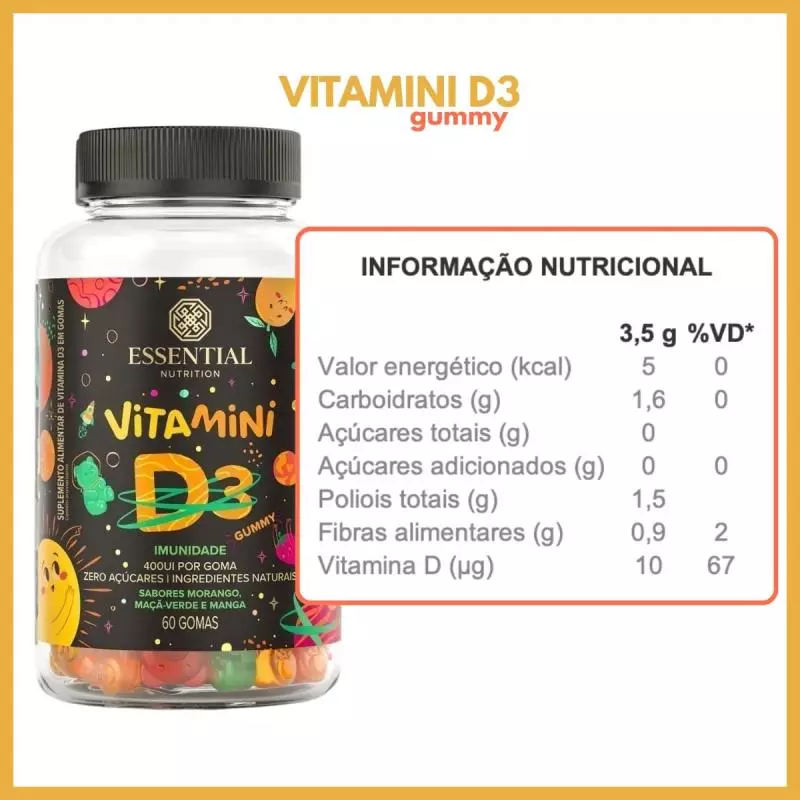 Vita Mini Gummy D3 Essential