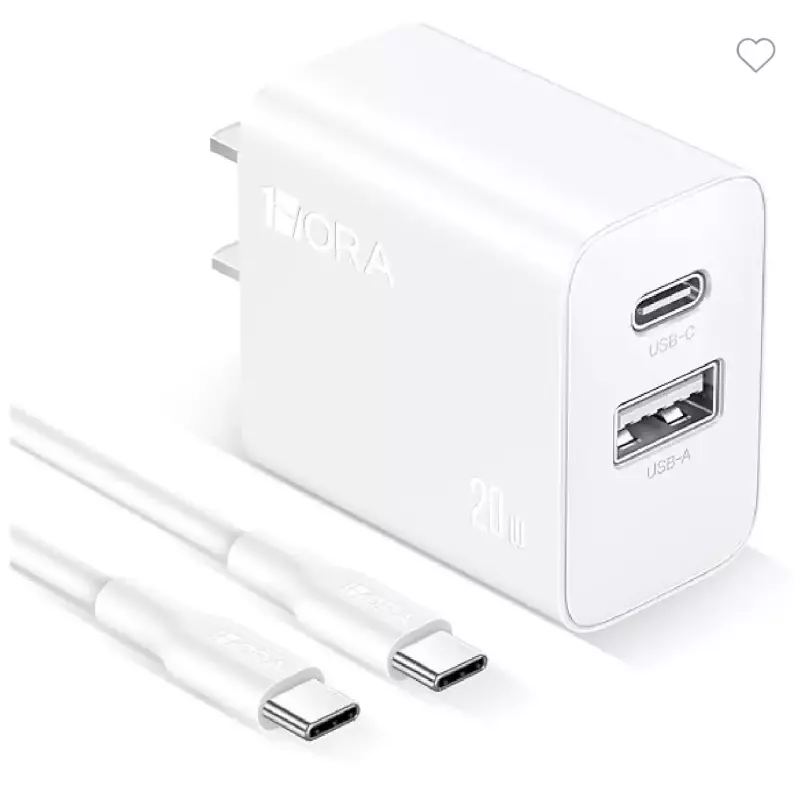 Cargador 2 puertos TIPO C GAR162