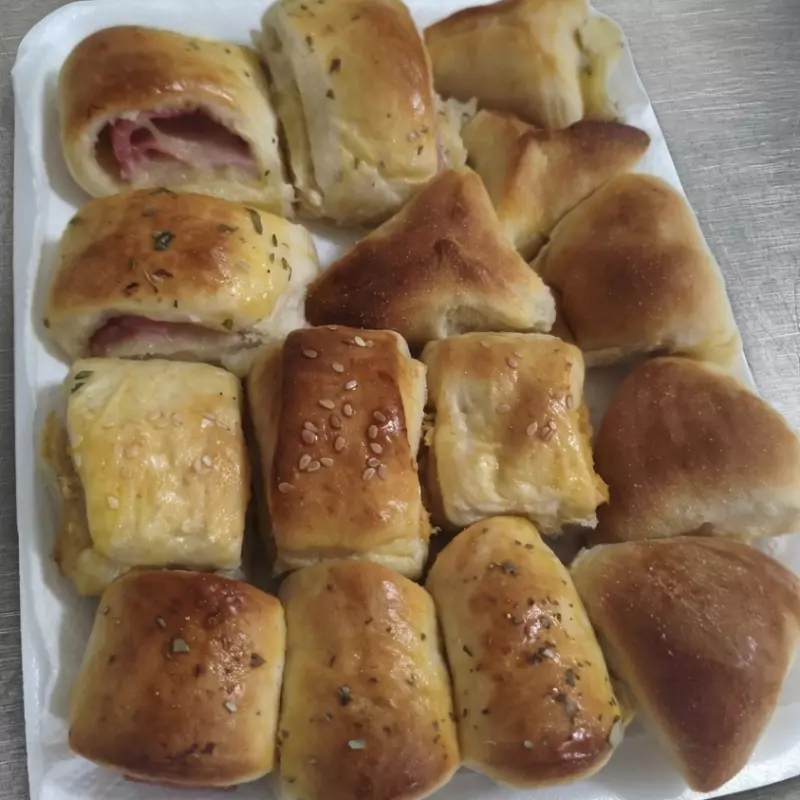 15 mini Assados misto