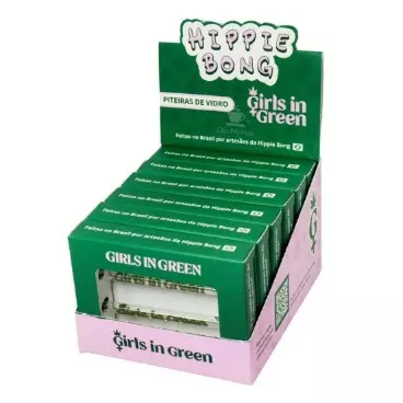 PITEIRA DE VIDRO GIRLSINGREEN 6MM