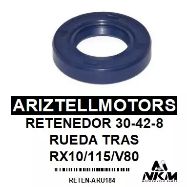 RETENEDOR 30-42-8 RUEDA TRAS RX10/11