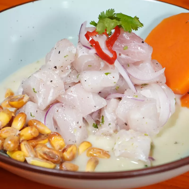 Ceviche de pescado