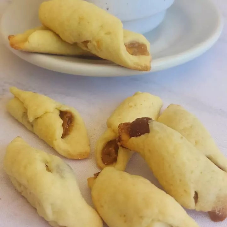 Bolachinha de Nata com Doce de Leite