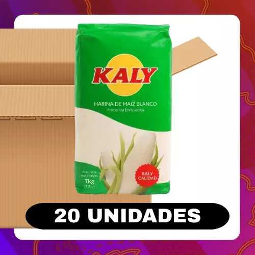Bulto Kaly Harina Maíz Premium 900g