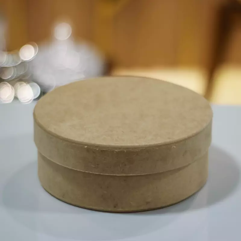 Caixa Redonda 16x7 MDF - COD: 1441