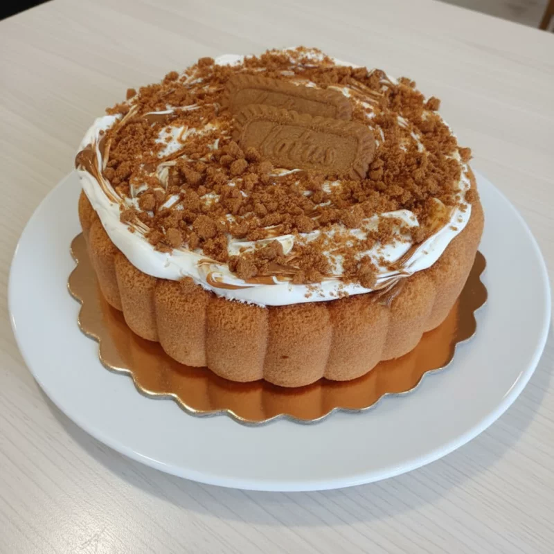 Lotus c/ creme branco e doce de leit