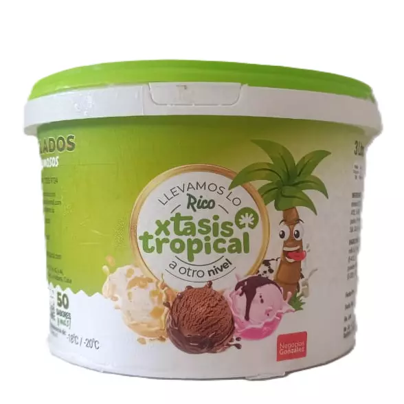 Vainilla con Maní 3 Lt