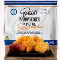 FORMADOS DE PEIXE EMPANADOS