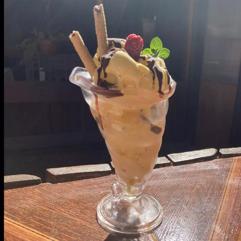 Copa de helado artesanal