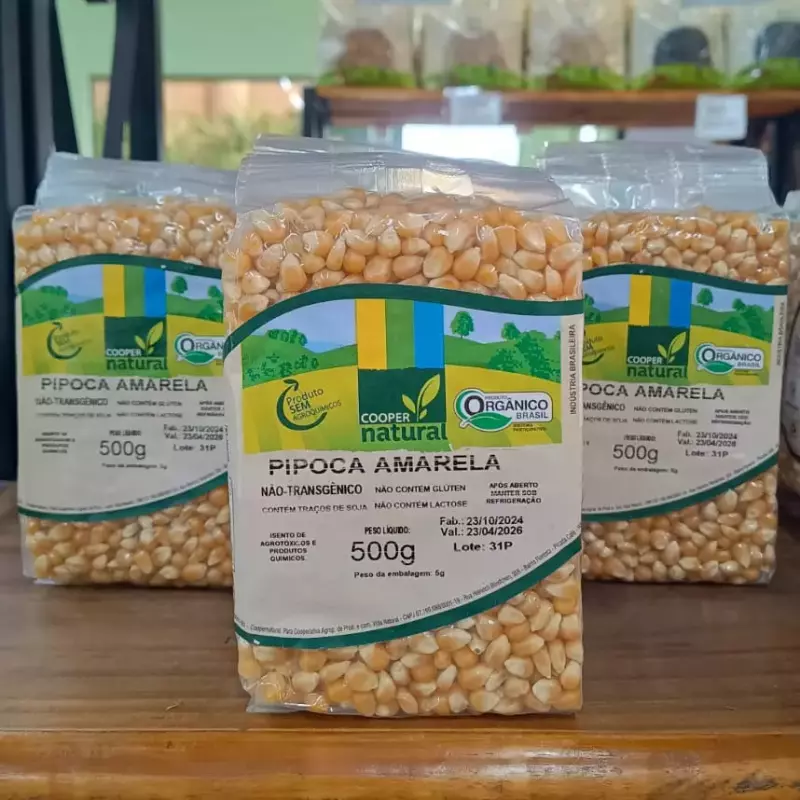 MILHO DE PIPOCA ORG. 500gr
