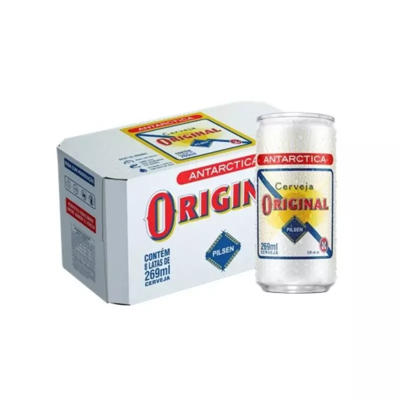 cerveja original 269ml com 8un