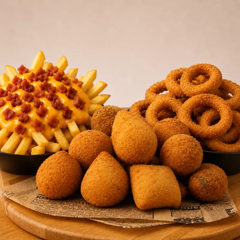 COMBO 3 - Salgados + Fritas + Aros