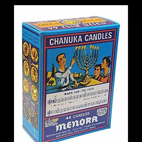 SKU 10375. HANUKKA CANDLES