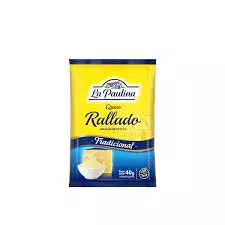 Queso Rallado 40gr Paulina