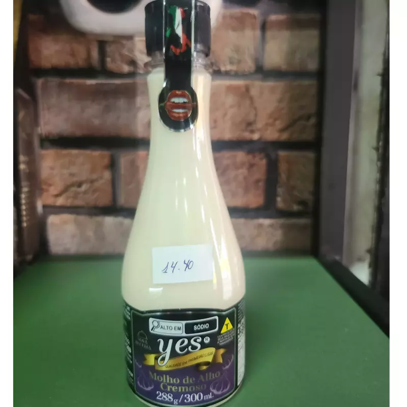 MOLHO DE ALHO CREMOSO