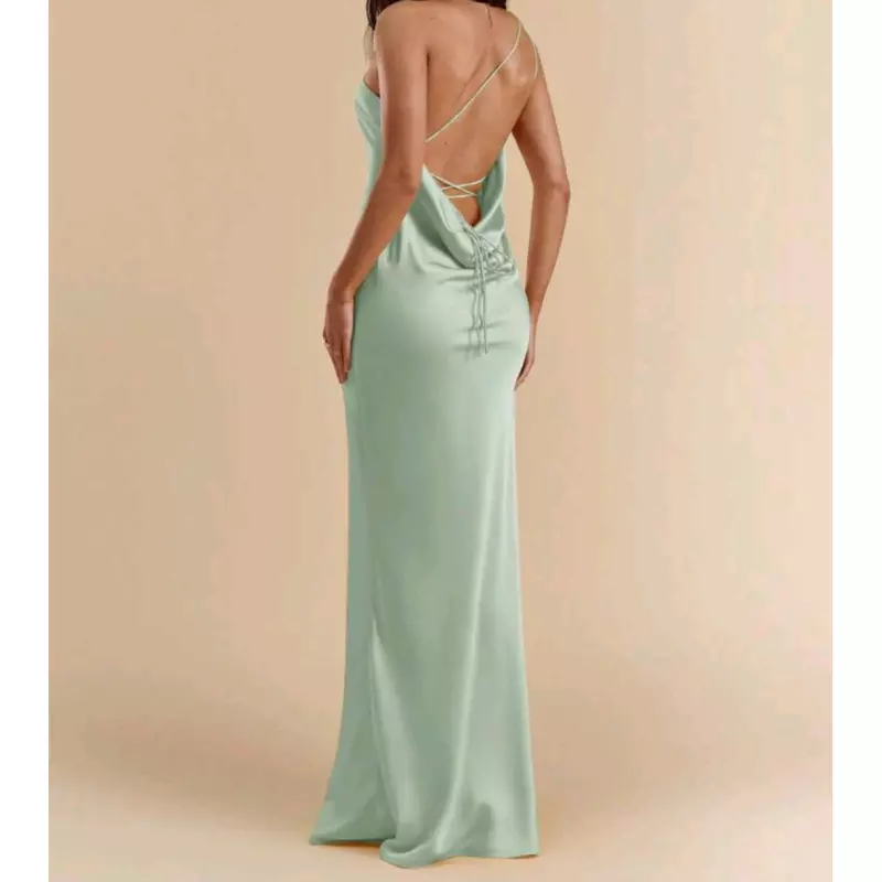 Vestido verde menta